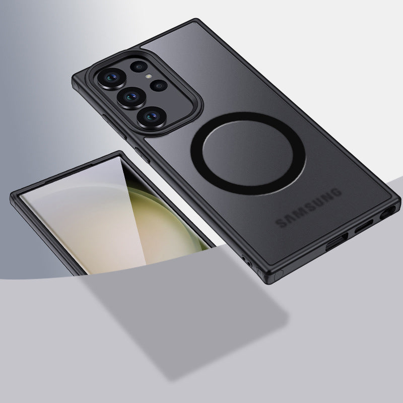 Samsung Magsafe Series | Transparent Frosted Phone Case