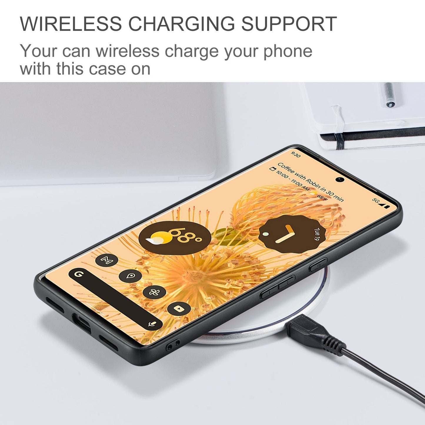 2 in 1 Magnetic Wallet Case For Google Pixel