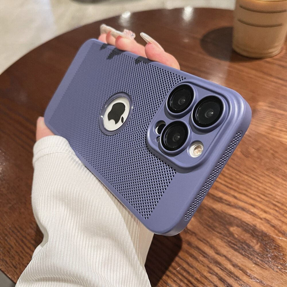 Luxury Slim Heat Radiation Case for iPhone