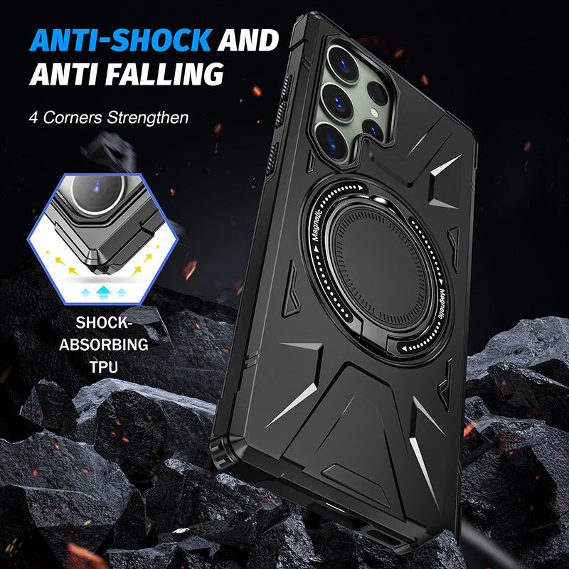 Samsung Magsafe Series | Armor Rotating Ring Anti-Fall Mobile Phone Case