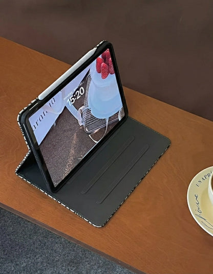 Luxury Autumn Edition iPad Case with Stand & Magnetic Cover