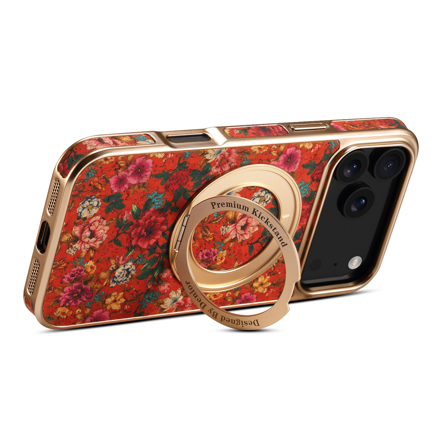 Luxury Wooden 360° Magnetic Case for iPhone 17 & 16 Pro