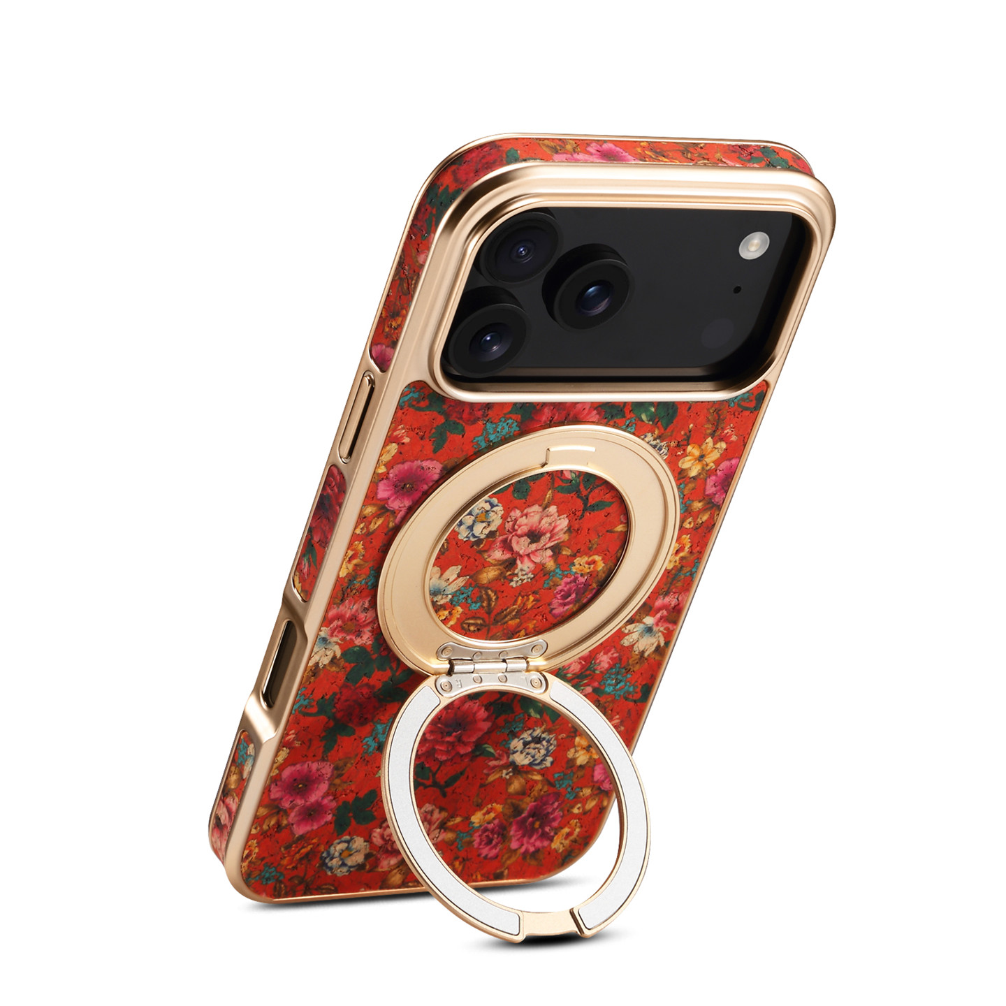 Luxury Wooden 360° Magnetic Case for iPhone 17 & 16 Pro