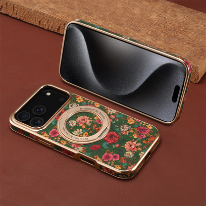Luxury Wooden 360° Magnetic Case for iPhone 17 & 16 Pro