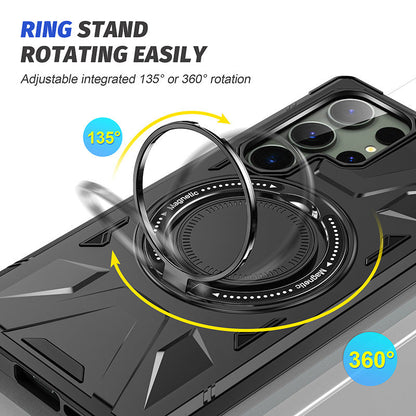 Samsung Magsafe Series | Armor Rotating Ring Anti-Fall Mobile Phone Case