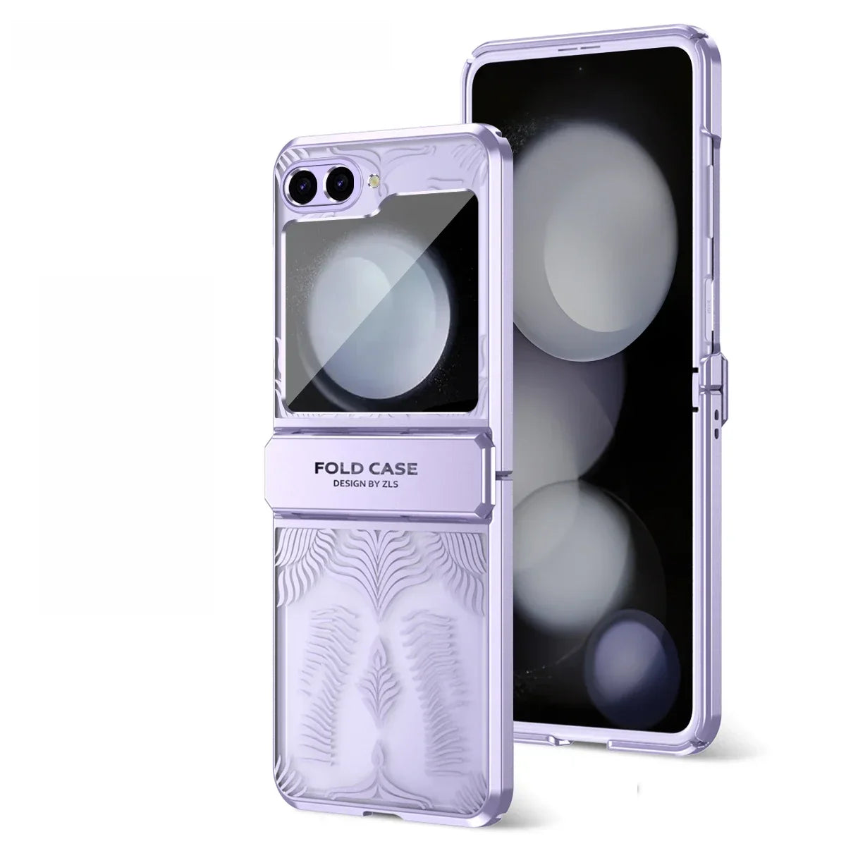 Shockproof Transparent Case with Hinge Protection For Galaxy Z Flip