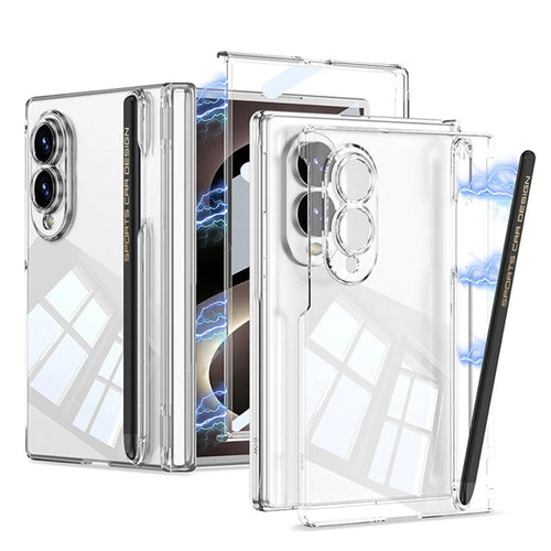 Clear Magnetic Case | Built-in Screen Protector & Magnetic Stylus Slot |  Z Fold 8 Ultra