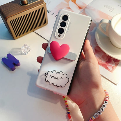 Heart Holder Phone case For Samsung Galaxy Z Fold