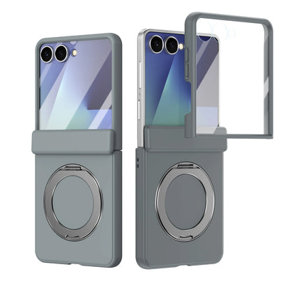 360° Magnetic Ring Matte Case | 12FT Drop Tested | Z Flip 8