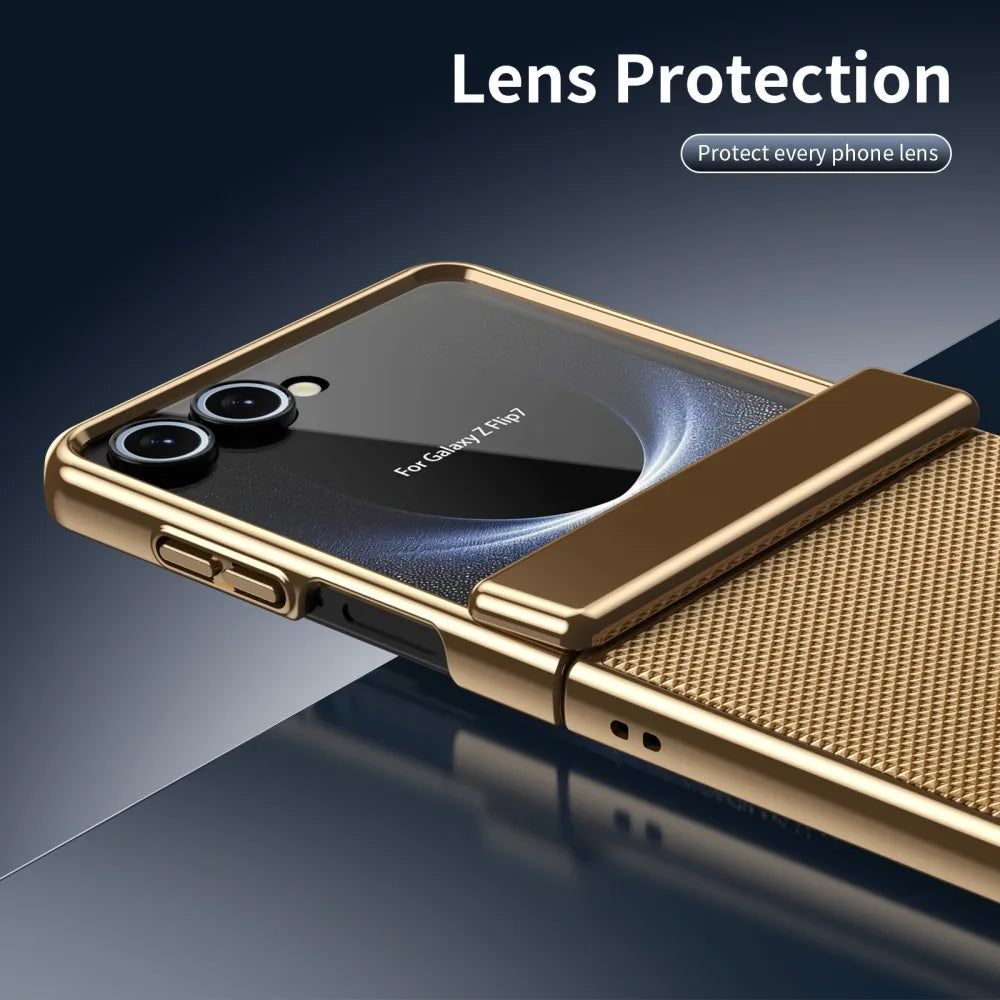 Premium Leather Flip Case — Multi-function | Samsung Galaxy Z Flip