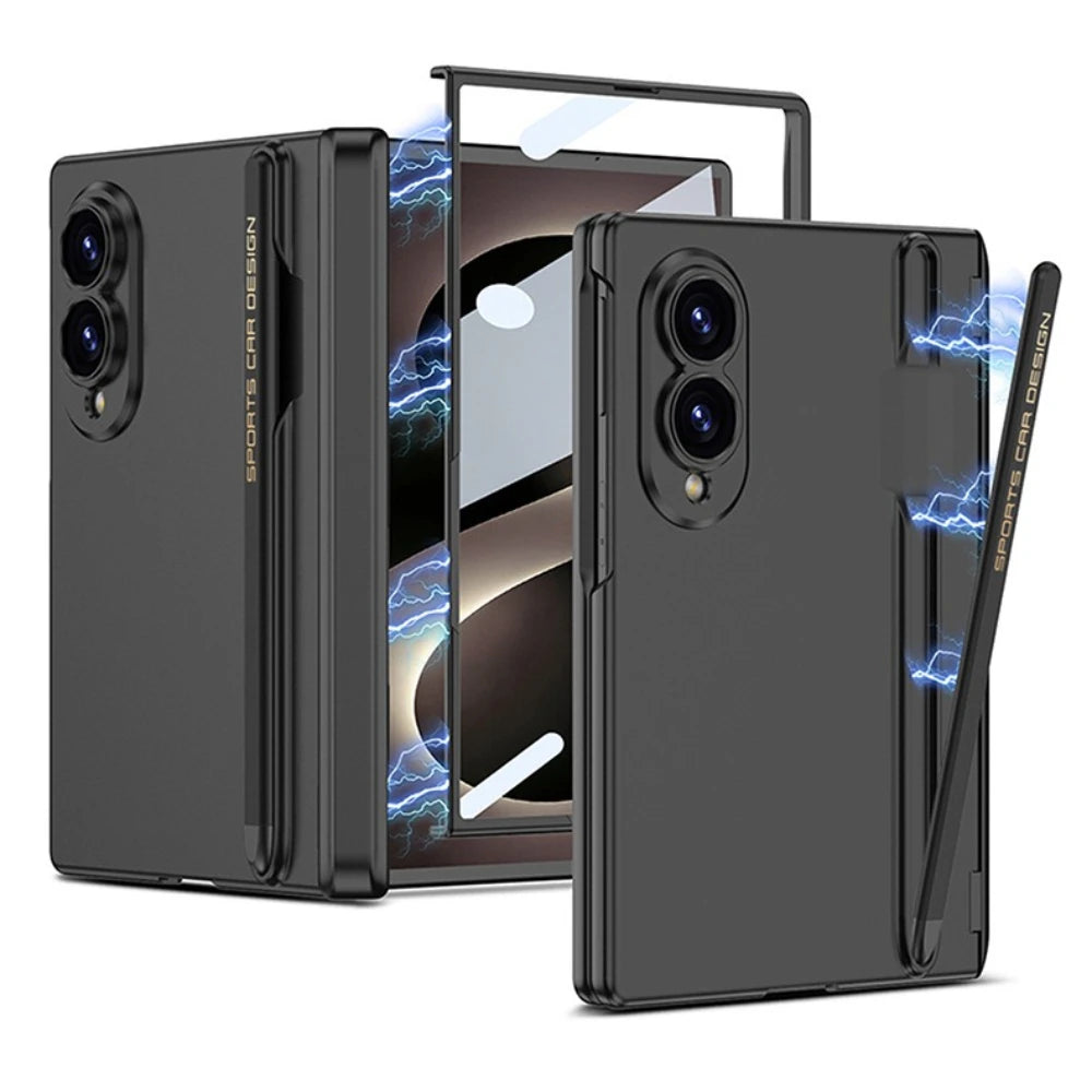 Clear Magnetic Case | Built-in Screen Protector & Magnetic Stylus Slot |  Z Fold 8 Ultra