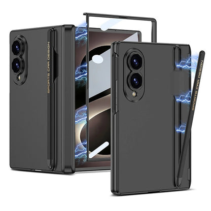 Clear Magnetic Case | Built-in Screen Protector & Magnetic Stylus Slot |  Z Fold 8 Ultra