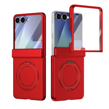 360° Magnetic Ring Matte Case | 12FT Drop Tested | Z Flip 8