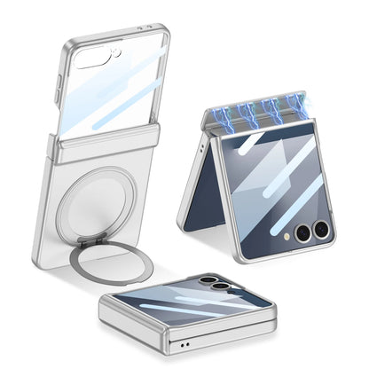 Magnetic Hinge Armor Case — MagSafe Charging - Ring Holder & Outer Screen Protection | Samsung Galaxy Z Flip 7