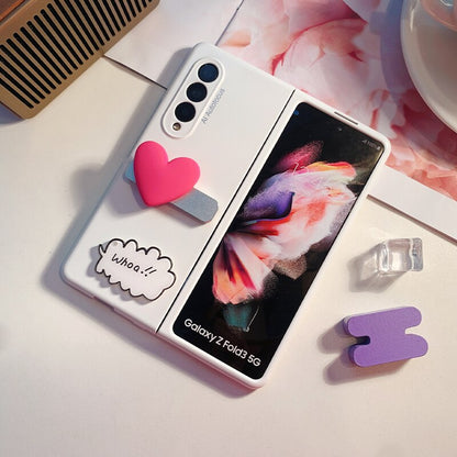 Heart Holder Phone case For Samsung Galaxy Z Fold