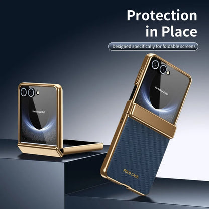 Premium Leather Flip Case — Multi-function | Samsung Galaxy Z Flip