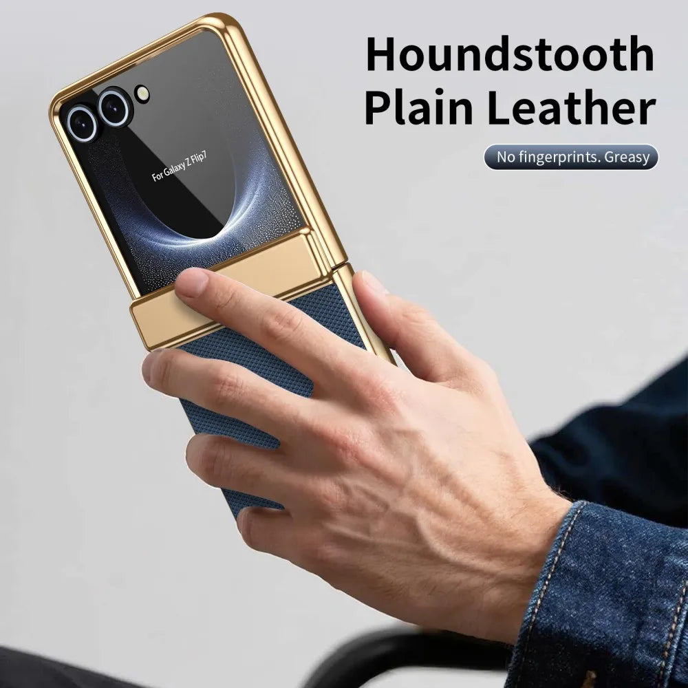 Premium Leather Flip Case — Multi-function | Samsung Galaxy Z Flip