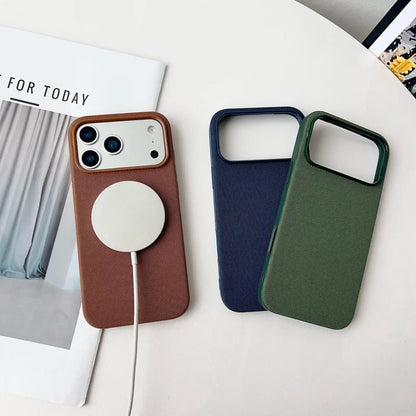 Luxury TechWoven Magnetic Fabric Case with Wireless Charging