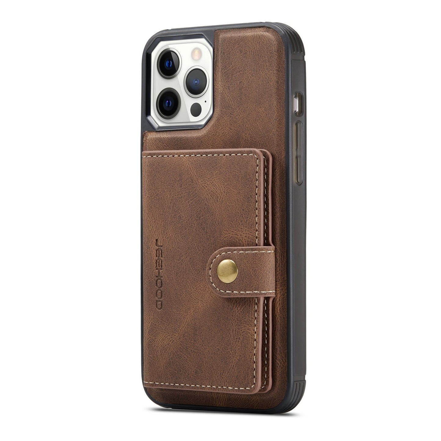 Magnetic Leather Wallet Flip Case for iPhone Mini