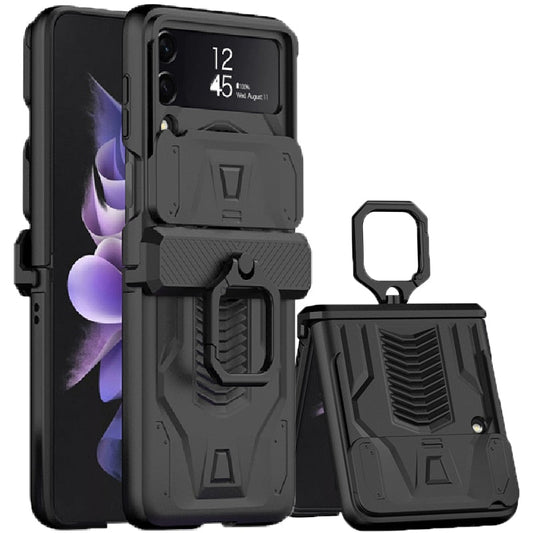 Magnetic Hinge All-Package Slide Camera Protection Case For Samsung Galaxy Z Flip4