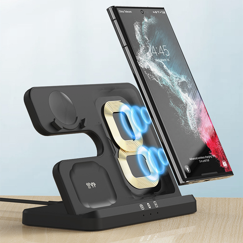 3 in 1 Wireless Charging Station for All Samsung Phones