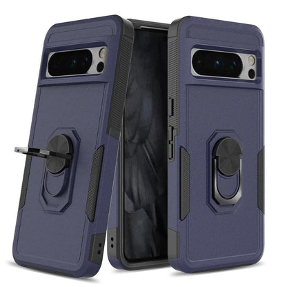 Armor Shockproof Case with Ring Holder For Google Pixel 8 Series